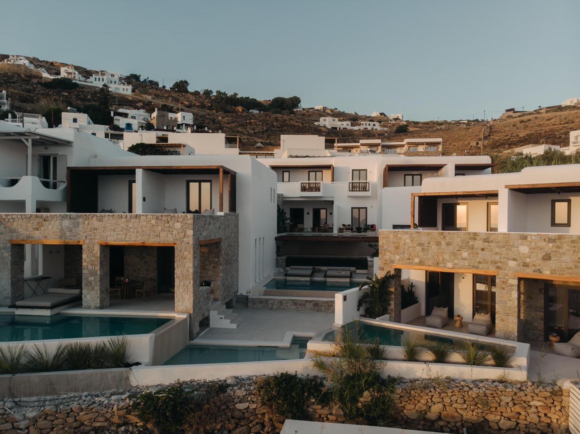 Bard De Sol Hotell Mykonos Town Exteriör bild