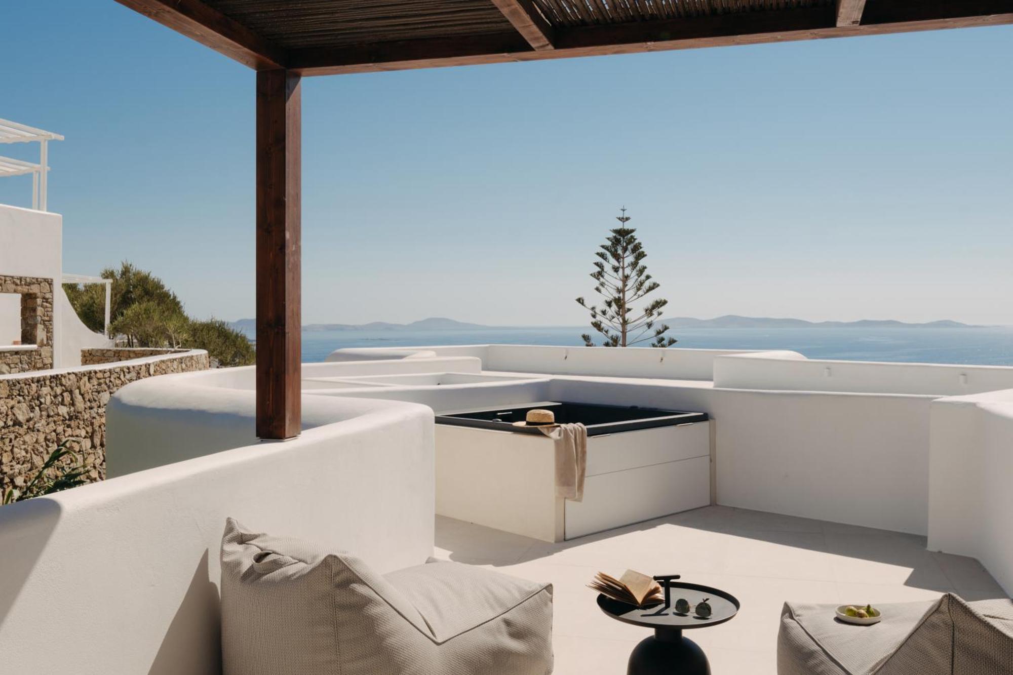 Bard De Sol Hotell Mykonos Town Exteriör bild
