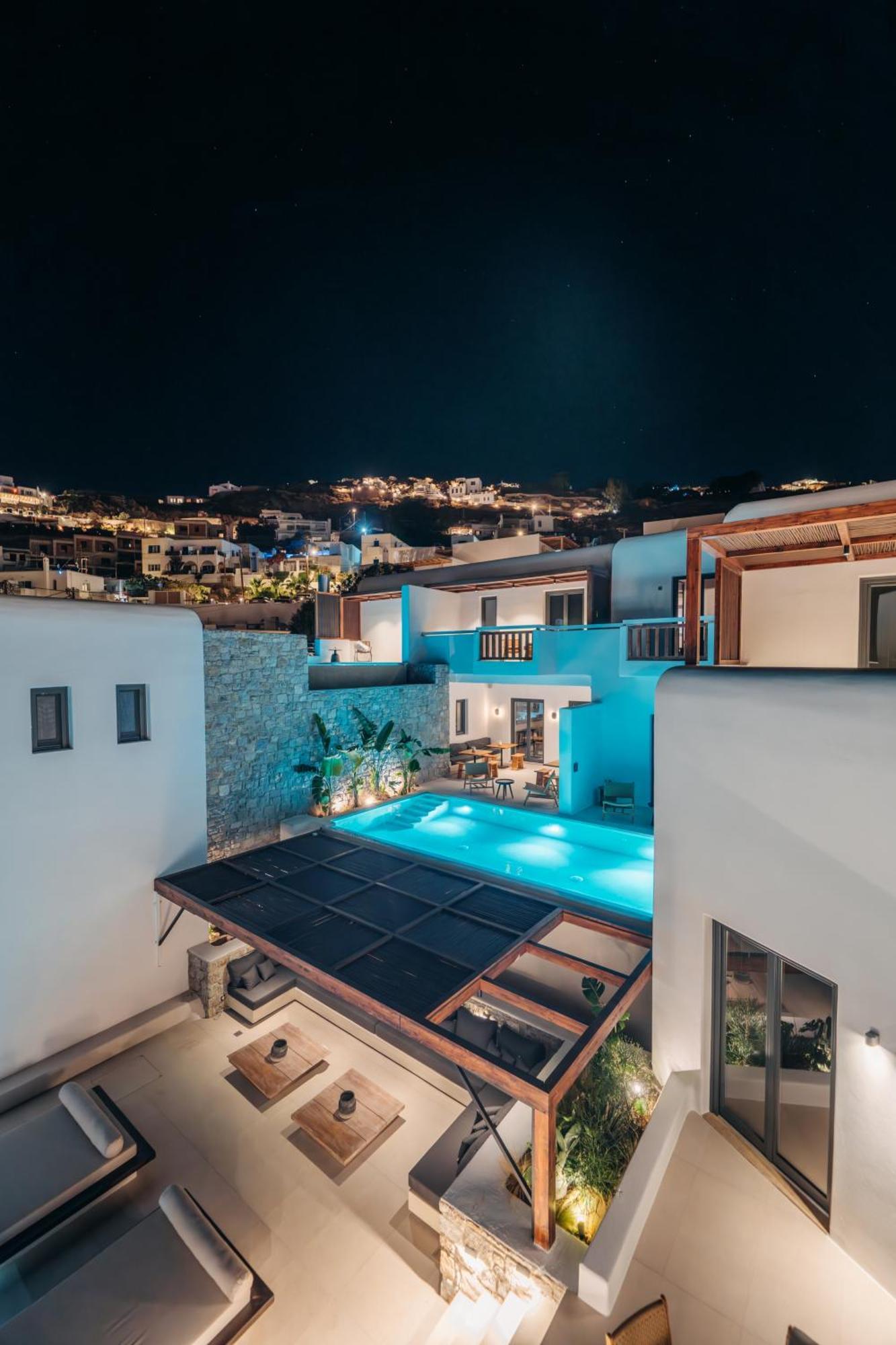 Bard De Sol Hotell Mykonos Town Exteriör bild