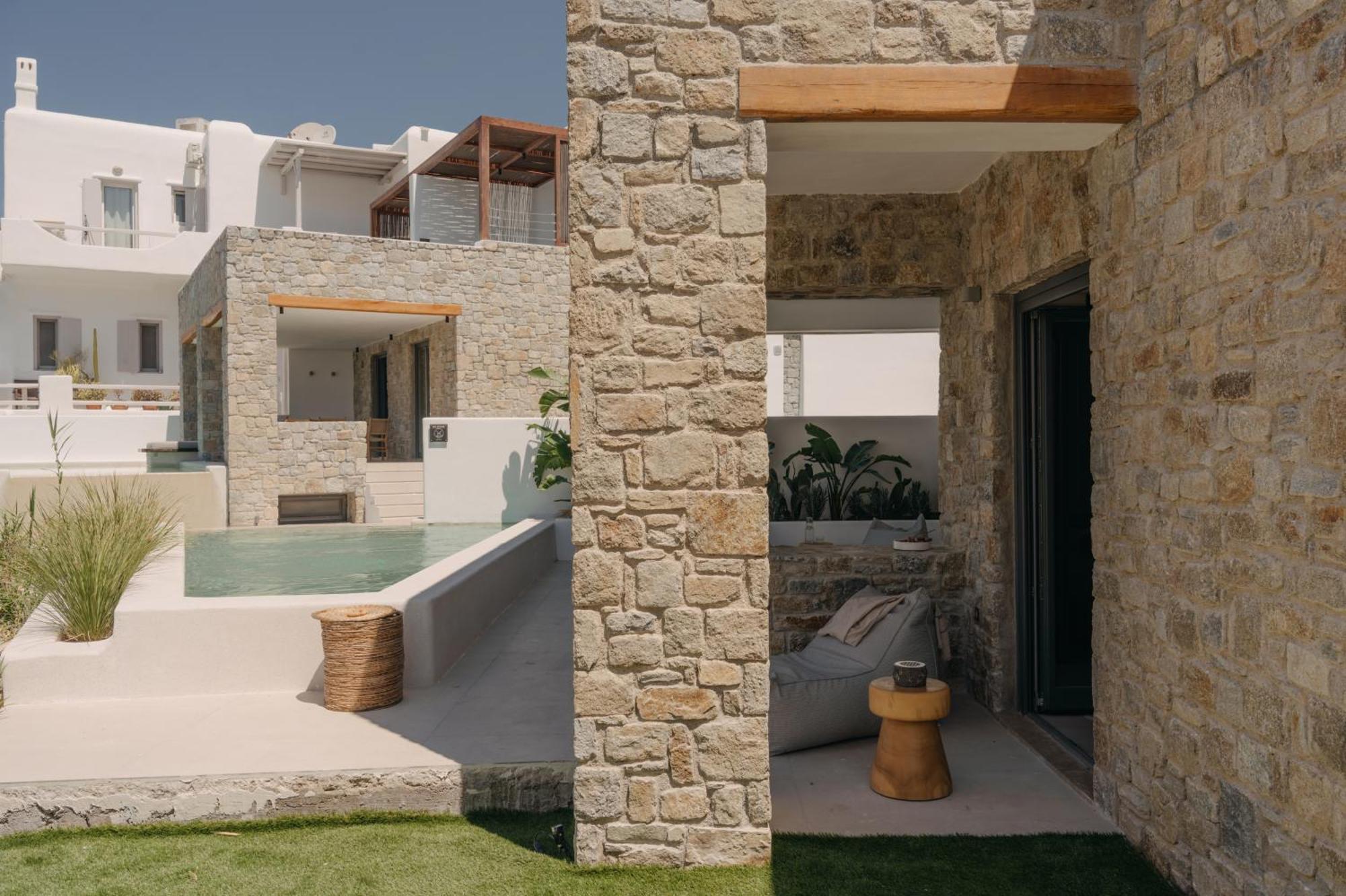 Bard De Sol Hotell Mykonos Town Exteriör bild