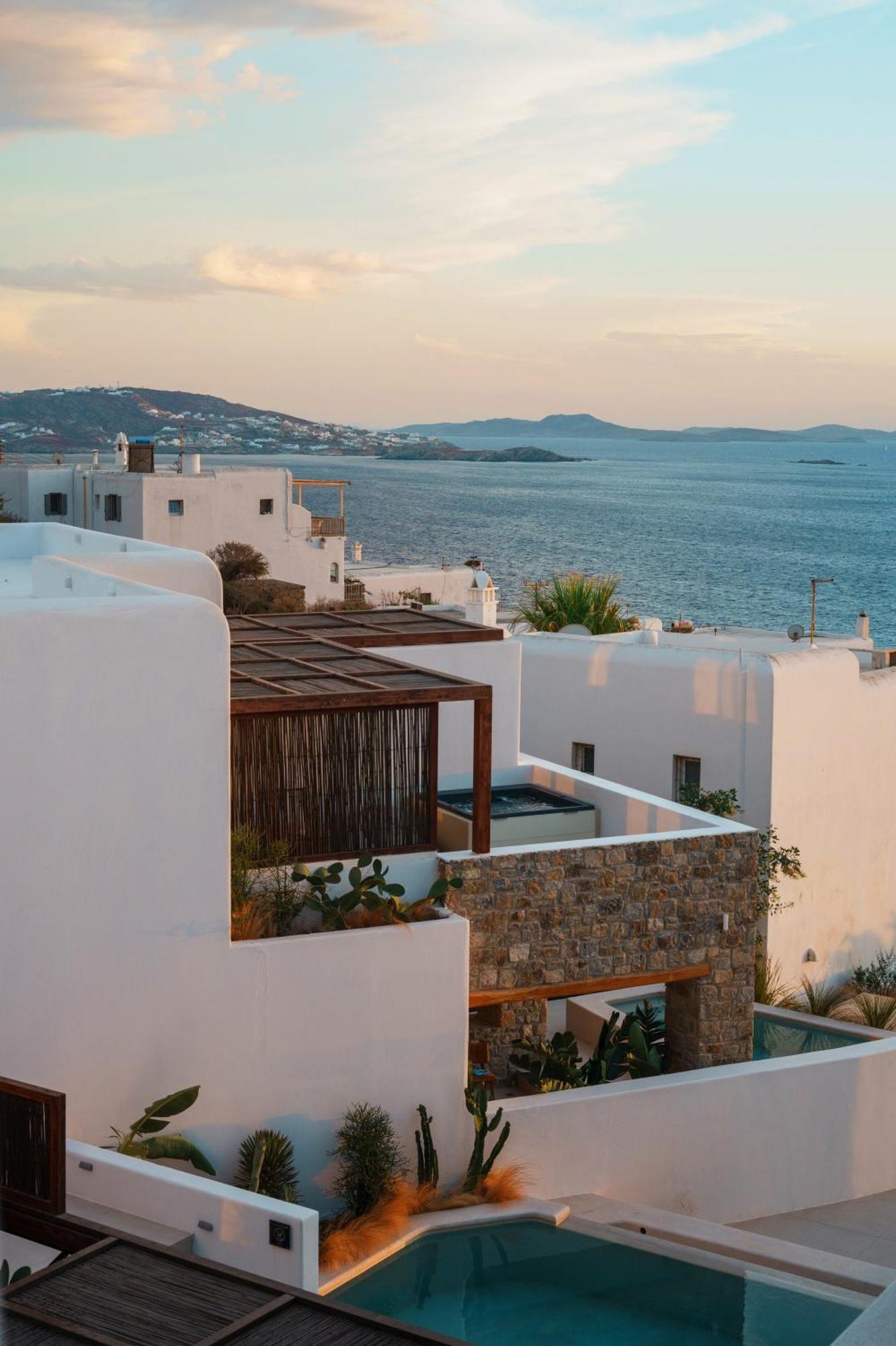 Bard De Sol Hotell Mykonos Town Exteriör bild