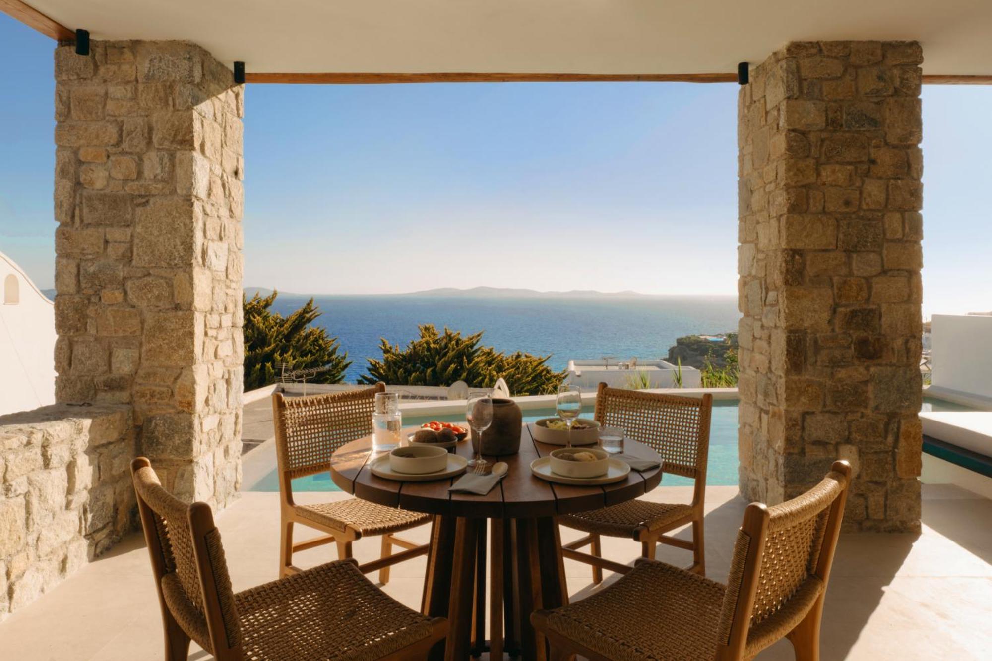 Bard De Sol Hotell Mykonos Town Exteriör bild
