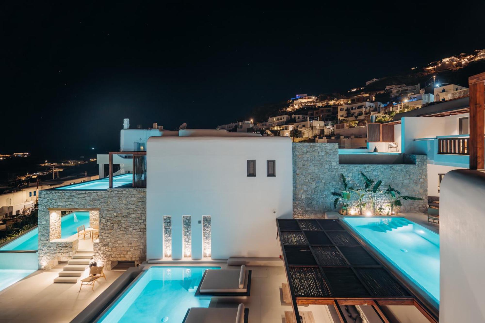 Bard De Sol Hotell Mykonos Town Exteriör bild